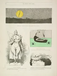 „Le Salon Pour Rire”, a Gill-Revue-ból, 1868