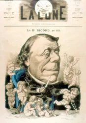 Philippe Ricord francia sebész és venereológus, 1867