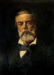 Jules Valles portréja (1832-1885) Andre Gil (1840-1885) író és újságíró festménye 1881 V. 1,25x1,03 m Párizs, Musee Carnavalet