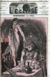 Ne feledje, „” Emlékezz”, a Köztársaság Poroszországhoz beszél. Borító a Gill „” L