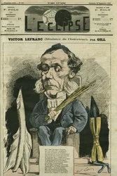 Victor Lefranc (1809-1883), francia politikus. Borító a „” L