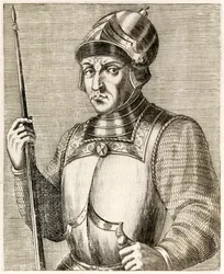 Hódító Vilmos, Anglia első normann királya André Thévet 1584-ben megjelent True Portraits című művéből
