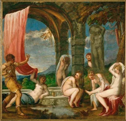 Diana és Actaion, 1559 után (festmény, vászon)