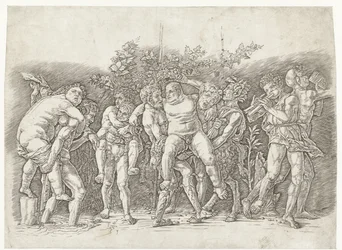Bacchanal találkozott Silenusszal