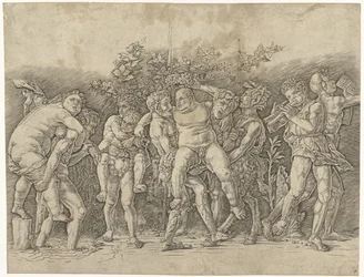 Bacchanal találkozott Silenusszal