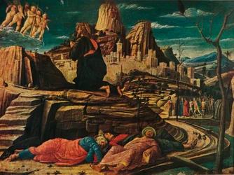 Gyötrelem a kertben, kb. 1458, 1909