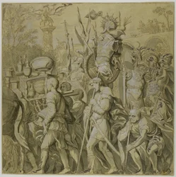 Julius Caesar diadalai: Vászon VI