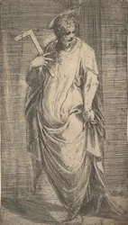 Kisebb Szent Jakab Krisztustól és az apostoloktól, kb. 1548-50.