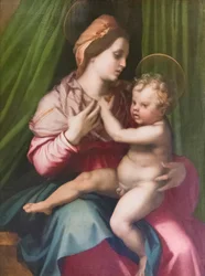 Madonna gyermekkel