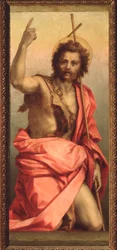 Keresztelő Szent János, Szent Ágnes oltárképe (festmény, 1525-1528)