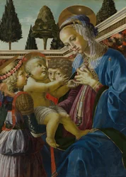 A Szűzanya a gyermekkel és két angyallal, 1467-1469 körül