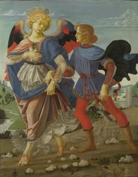Tóbiás és az angyal, kb. 1470-1475