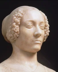 Nő csokorral, 1475-80 körüli márványrészlet, 434102