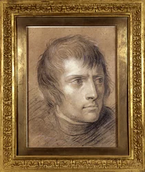 Napóleon Bonaparte (1769-1821), első konzul, 1803-ban (rajz)