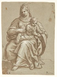 Mária a gyerekkel