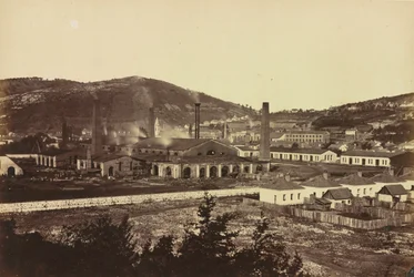 Reschitzai vasmű, kb. 1860.