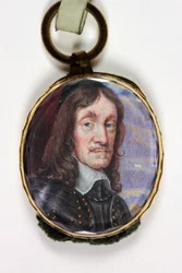 John Holles, Clare 2. grófja (akvarell elefántcsonton)