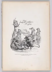 Mindezek helyett... a Jelenetek az állatok magán- és közéletéből , kb..., kb. 1837-47.