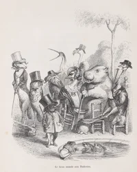 A Tuileriák szép világa a magán- és közélet jeleneteiből o..., kb. 1837-47.