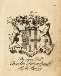 Charles Townshend, Lord Lynne, Townshend 3. vikomt címere