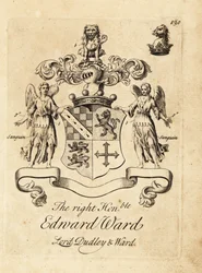 A Right Honorable Edward Ward címere, 9. Dudley báró, 4. Baron Ward