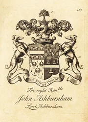 John Ashburnham jobboldal címere, Lord Ashburnham
