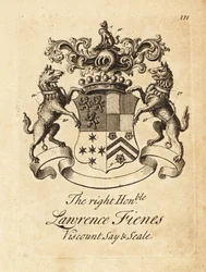Lawrence Fienes, Saye és Sele 5. vikomt (1690–1742) címere