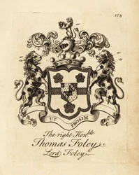Thomas Foley jobboldal címere, Lord Foley