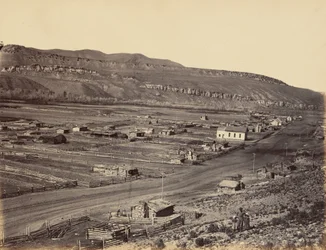 36. tábla. Coalville, Weber-völgy,1869 (fénykép)