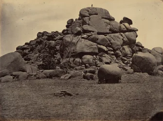 6. tányér. Koponyaszikla,1869 (fotó)