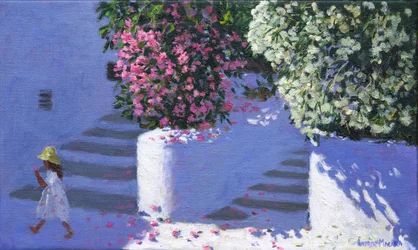 Bougainvillea, Anandas, Milos, Görög-szigetek, 2017,