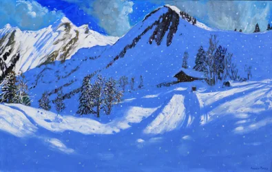 La Clusaz, Franciaország, 2017,