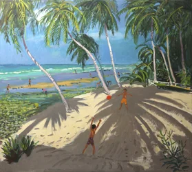 Pálmafák, Clovelly Beach, Barbados, 2013,