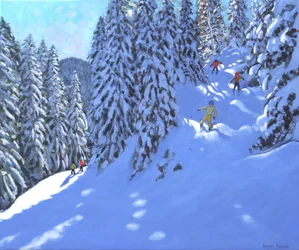 Francia síelés, Morzine, 2020