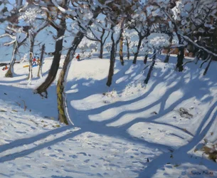 Winter, Ladmanlow, 2010 (olaj, vászon)