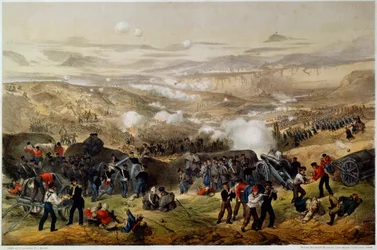 Az inkermani csata 1854. november 5-én.