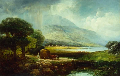 Mount Ascutney, Vermont (olaj, vászon)