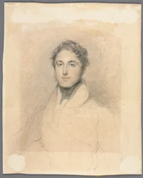Férfi portré, 1828.