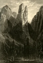 Katedrális tornyok, 1872.