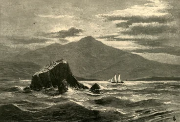 "Mount Tamalpais és Vörös veranda", 1872.