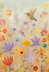 A szeszélyes kolibri-kert