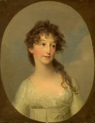 Esetleg Krasinska Franciska, Kurland hercegné, c. 1790.