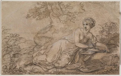 Egy női költő, valószínűleg Sappho