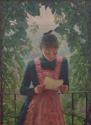 Az első levél, 1890.