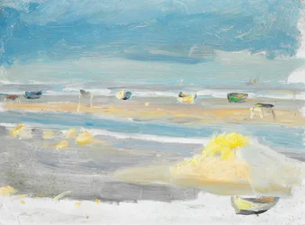 Csónakok a tengerparton, Skagen.