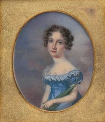 Sarah Ann Beck, kb. 1818.