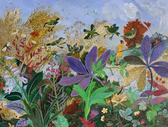 Burning Off, 2014 (akril)