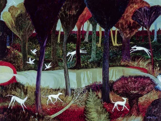 Géza a fában, 2005 (akril)