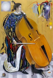Héber meditációk, 2005 (olaj, belga vászon)