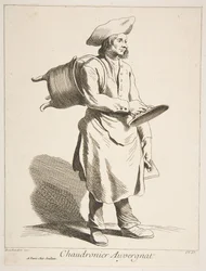 Auvergne-i rézműves, 1737.